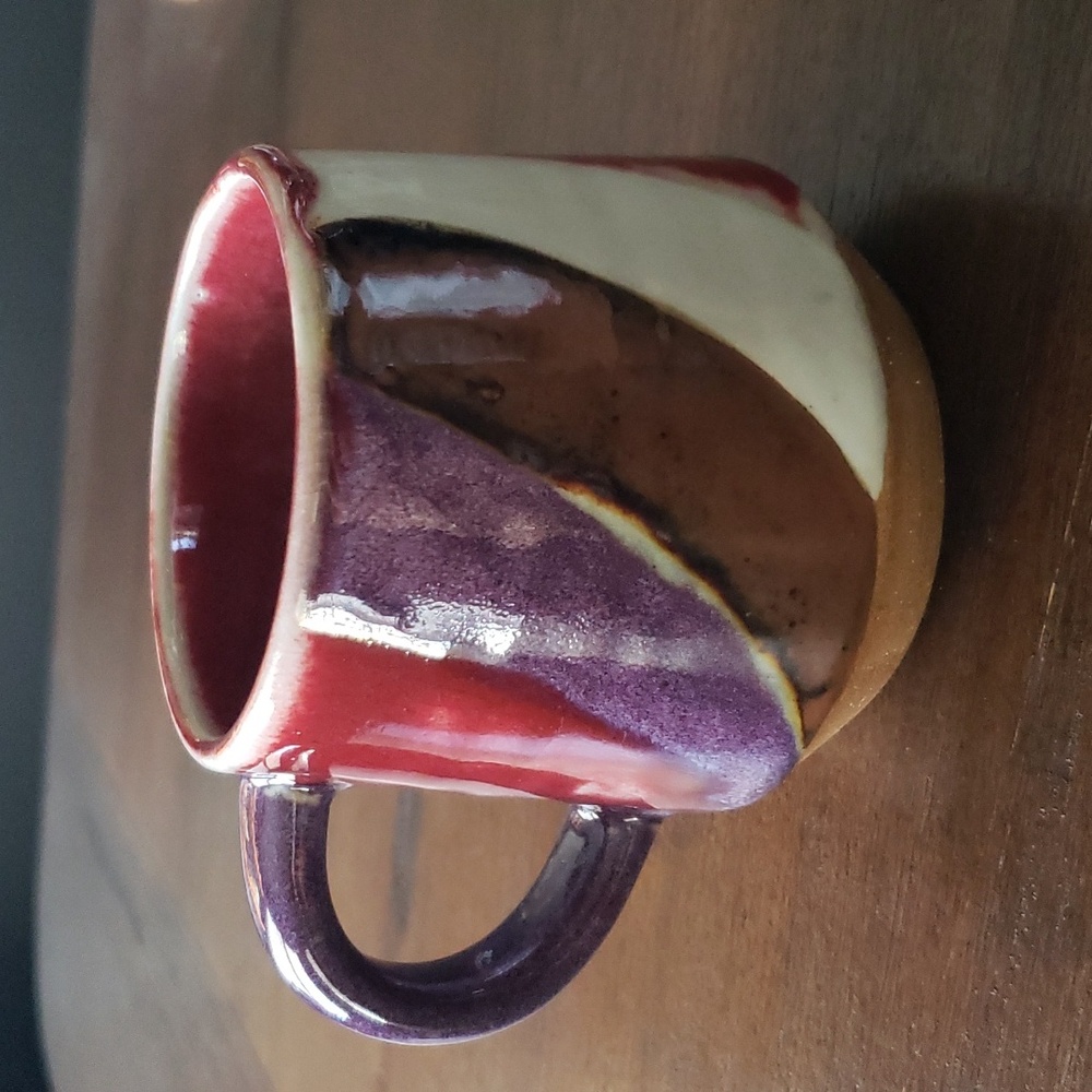 World Market Ombre Glazed Mug